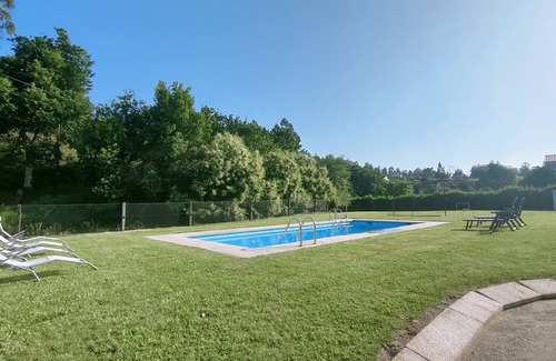 Vigo House | Large semi-detached house with pool in Vigo. Beach at 9min