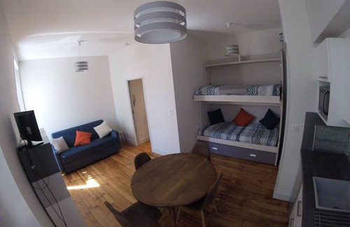 Biarritz Apartment | Large studio in Biarritz next to the Thalassotherapy center on Miramar beach