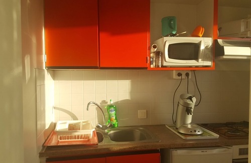 Villers-sur-Mer Apartment | Large studio with sea view, loggia. Very close to the beach lifeguard.