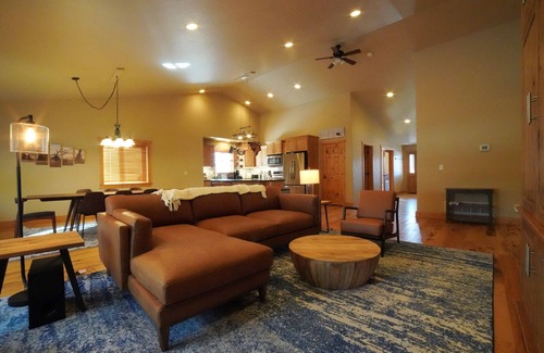 Driggs House | Large Teton Family Home w/Hot Tub + Pool Table