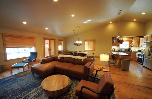 Driggs House | Large Teton Family Home w/Hot Tub + Pool Table