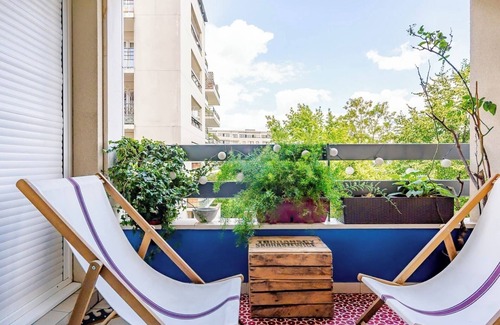 Combat Apartment | Large Two-bedroom Flat to Rent in Paris,100m From Beautiful Buttes Chaumont Parc