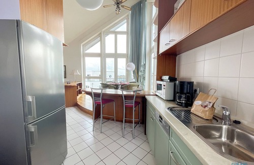 Cuxhaven Apartment | Large two-level apartment with first-class harbor view