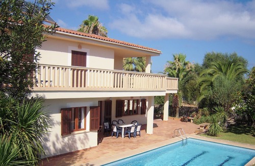 Sa Coma House | Large villa 150 beach 400sqm, pool, 6 bedrooms, 4 bathrooms, 1WC, WIFI