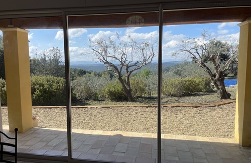 Callas House | Large Villa with heated pool and stunning views set among olive trees