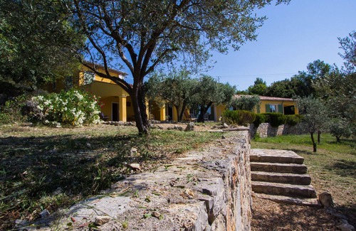 Callas House | Large Villa with heated pool and stunning views set among olive trees