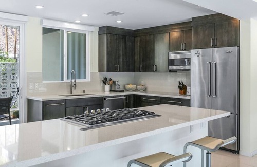 Palm Springs House | Las Palmas Alexander – 1962 Alexander Home with Saltwater Pool, Spa, Fire Pit & Mountain Views
