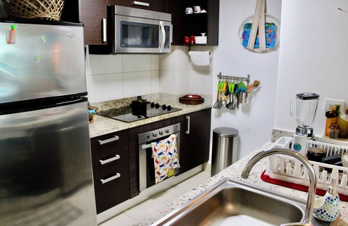 Guayacanes Apartment | LasOlasTower-JuanDolio 2BR-6Pax-3Bds-WiFi-HugeTerrace-LowerPenthouse