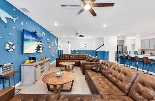 Kissimmee Villa | Last Minute Disney! Private Pool, Game Room & Themed Bedrooms. Book Now! #118563