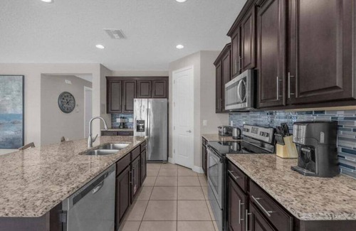 West Kissimmee Villa | Last Minute Disney! Private Pool, Hot Tub, Game Room & Themed Bedrooms. Book Now! #37046