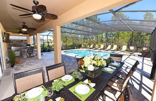 Watersong Villa | Last Minute Disney! Private Pool, Hot Tub, Game Room & Themed Bedrooms. Book Now! #17812