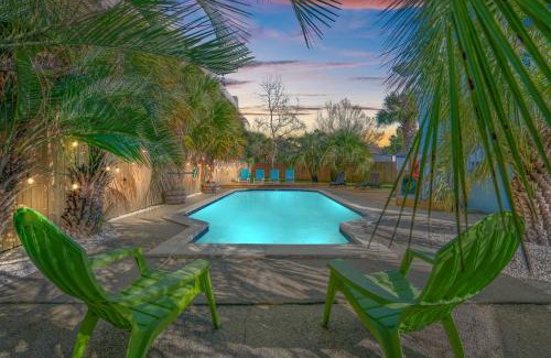 Open Sands House | Latitude Adjustment - Private Pool, Game Room, Spacious Home, Pets OK, 5 Min Walk to Beach!