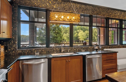 Barium Springs House | Latitude Adjustment by SoCharm | Waterfront Luxury Home on Lake Norman