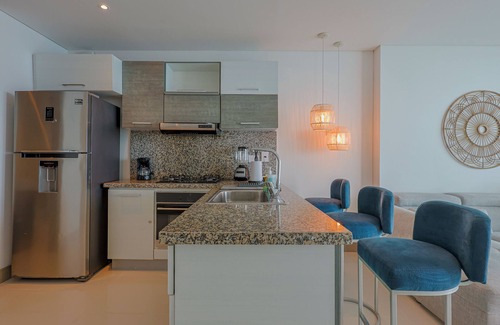 Cartagena District Apartment | Laurdhomes Palmetto Beach Floor 3201, Sea View