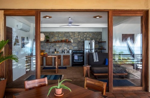 San Agustinillo Apartment | Lazuli Playa - Beachfront Loft