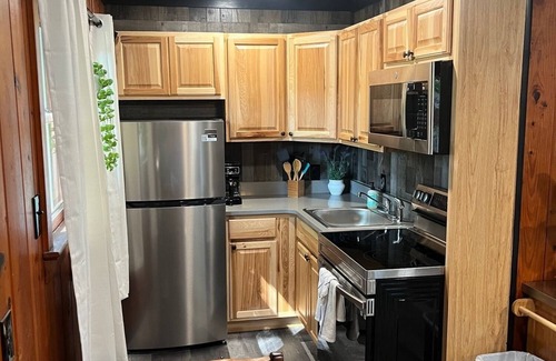 Mountain Home Cabin | Lazy Daze Lodge at Fish & Fiddle Family Resort & Extended Stay