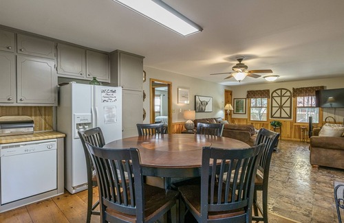 Helen Cabin | Lazy River Days - Riverfront cabin w/Amazing Views in Downtown Helen