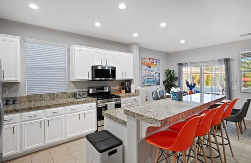Indio House | LAZY RIVER mini WATERPARK Home, Slides, Basketball Ct, Arcade, 6 Bedrooms