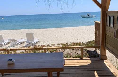Ghisonaccia House | Le B48 - Ghisonaccia - feet in the water - Plage de Vignale