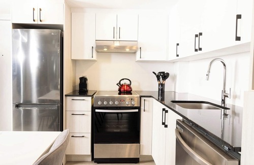 Saint-Roch Apartment | Le Bouleau | Parking | Pool and BBQ | Office and AC