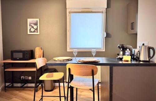 Cleunay Apartment | Le BraSeo, nice studio with parking in Rennes