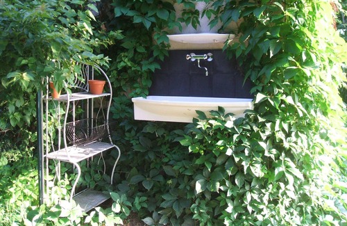 Bastia Apartment | Le Cabanon 2-person studio cottage with sea view and infinity pool.
