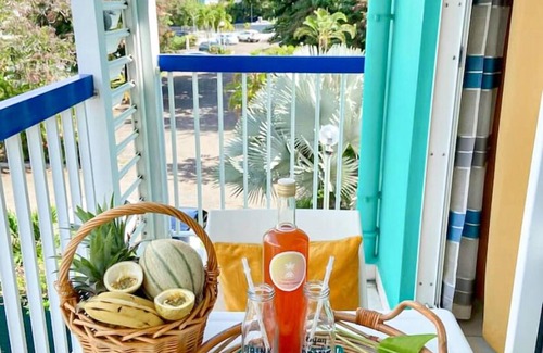 Pointe de la verdure Apartment | Le Calypso, cosy, fully-equipped studio by the sea