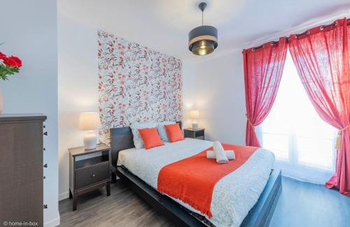 Serris Apartment | Le Cartier Appt F3, 7mn Disneyland, Parking,Terrace