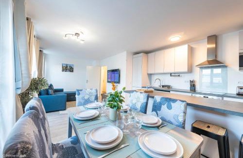 Serris Apartment | Le Cartier Appt F3, 7mn Disneyland, Parking,Terrace