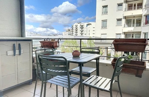 Neuilly-Plaisance Condo | "Le Cassin" - Parking et terrasse, à 5 minutes de la gare