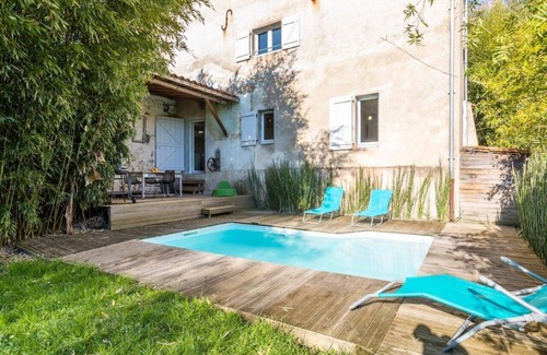 Labastide-Villefranche House | Le Chai: Between sea and mountains, spacious gîte with private pool.