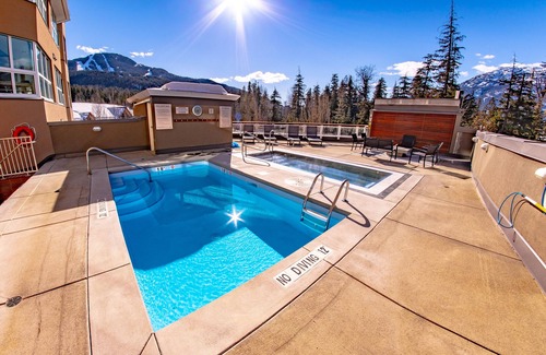 Blackcomb Apartment | Le Chamois 211 - Ski in Ski out, Common Pool, Hot Tub & Gym
