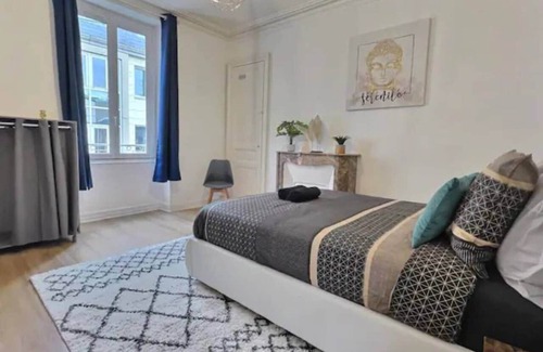 Nord - Gare Apartment | Le Charme de Leboindre, 2bed,station & center Free Park