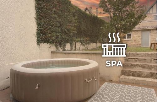 Reims Villa | Le Cliquot - Maison - Spa - Jardin - Parking Gratuit