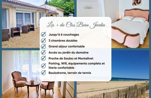 Gaillan-en-Medoc Apartment | Le Clos Beau Jardin