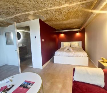 Saint-Etienne-de-Chigny Apartment | Le Cocon Troglodyte