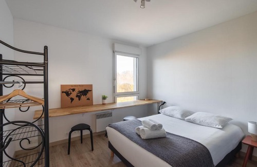 Cleunay Apartment | Le Cocon Voltaire - Appartement 2 chambres avec parking - Mabilais