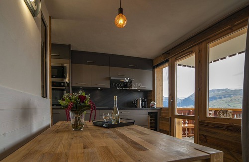 Bellentre Apartment | Le Confidentiel : Apartment High Standing 6 Pers PARADISKI 4 *Vue Mont Blanc