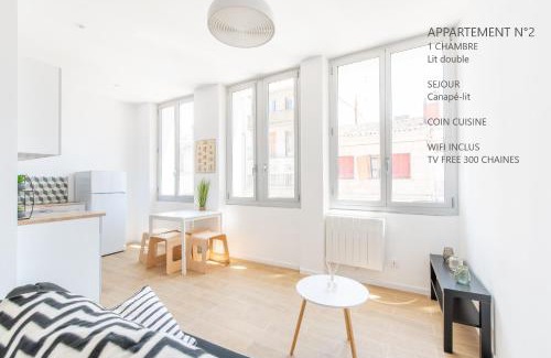 4th Arrondissement Apartment | Le Cosy Blancarde -Appart 1 chambre 4 pers- Metro Clim Parking