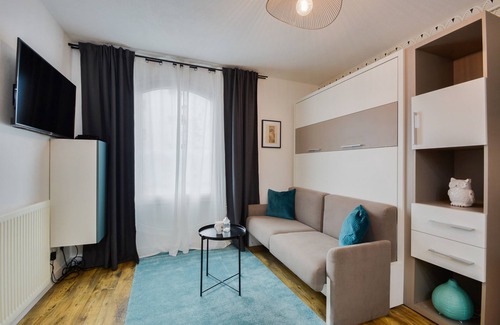 Nancy City Centre Apartment | Le cosy de Jean Lamour - Idéal pros et touristes