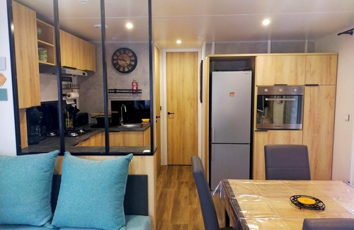 Gastes House | Le Cozy'Land : Superb, calm and bright mobile home in a 4* campsite