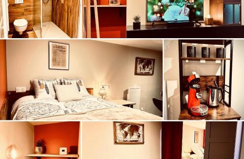 Feurs Apartment | Le Duo Forézien - 2 Apts au RDC côte à côte - Proche gare et centre - Wifi