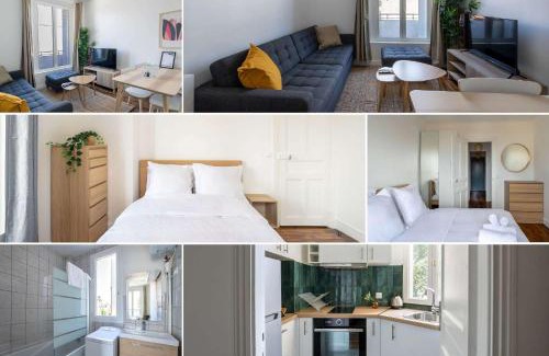 Asnieres-sur-Seine Apartment | Le Dupont - Métro 13, 20 min Champs-Elysées