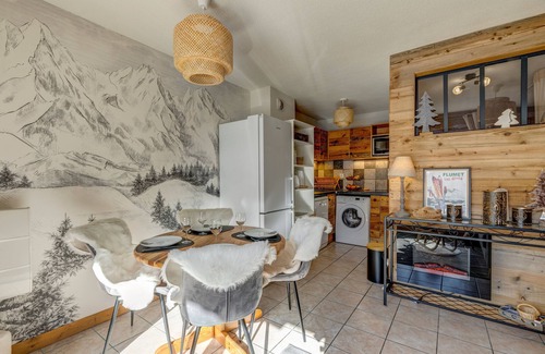 Flumet Apartment | Le Flocon de Neige - Appt cosy avec terrasse