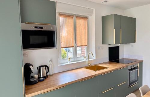 Fecamp House | Le gîte du PN80 - Maison avec terrasse et jardin sur la véloroute de Fecamp