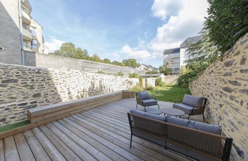 Laval Apartment | Le Garden - Wifi - Jardin - Gare