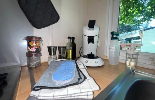 Boofzheim Bed & Breakfast | Le Gewurz - Bungalow climatisé avec TV pour 5