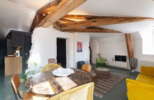 Saint Nicolas - Charles III - Ville vieille - Trois Maisons - Leopold Apartment | Le Grand Amerval - avec vue sur la vieille ville