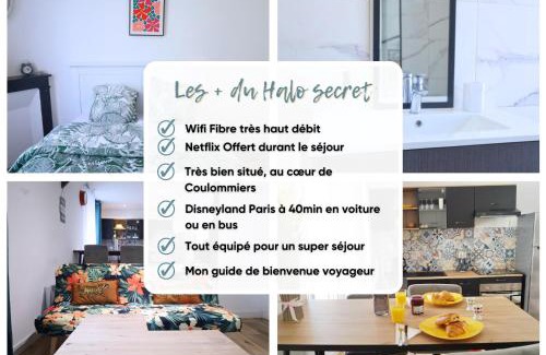 Coulommiers Apartment | Le Halo Secret, 40min de Disney, 5 min du centre Coulommiers