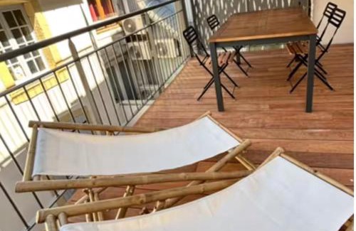 Epinal Apartment | Le Jardin Japonais Épinal avec terrasse